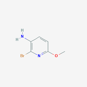 molecular formula C6H7BrN2O B144887 3-Amino-2-bromo-6-methoxypyridine CAS No. 135795-46-9