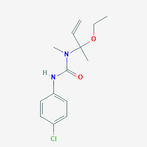 N'-(4-Chlorophenyl)-N-(2-ethoxybut-3-en-2-yl)-N-methylurea