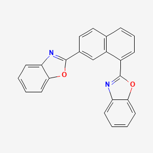 2,2'-(Naphthalene-1,7-diyl)bis(1,3-benzoxazole)