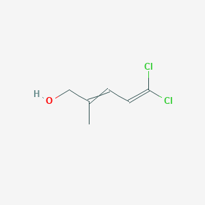 5,5-Dichloro-2-methylpenta-2,4-dien-1-ol