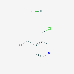 molecular formula C7H8Cl3N B1448895 3,4-双(氯甲基)吡啶盐酸盐 CAS No. 27221-52-9