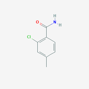 molecular formula C8H8ClNO B14488990 2-Chloro-4-methylbenzamide CAS No. 64597-37-1