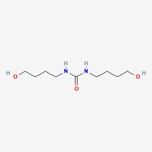 molecular formula C9H20N2O3 B14489020 Urea, N,N'-bis(4-hydroxybutyl)- CAS No. 64217-85-2