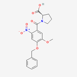 1-[4-(Benzyloxy)-5-methoxy-2-nitrobenzoyl]-L-proline