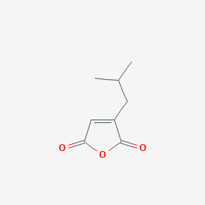 3-(2-Methylpropyl)furan-2,5-dione