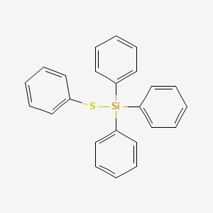 Silane, triphenyl(phenylthio)-