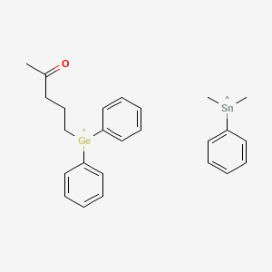 molecular formula C25H30GeOSn B14489188 CID 78064558 