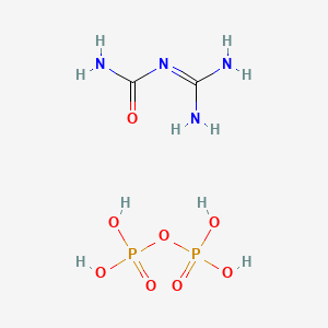 molecular formula C2H10N4O8P2 B14489289 Einecs 265-729-0 CAS No. 65384-84-1