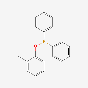 molecular formula C19H17OP B14489301 2-Methylphenyl diphenylphosphinite CAS No. 63426-87-9