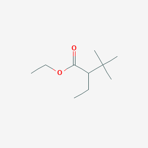 Butanoic acid, 2-ethyl-3,3-dimethyl, ethyl ester