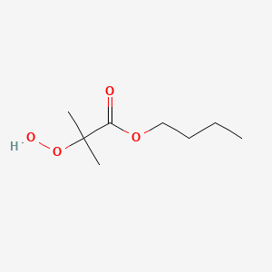 Butyl 2-hydroperoxy-2-methylpropanoate