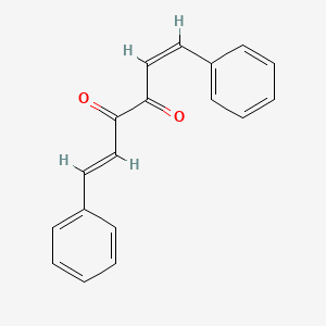 (1Z,5E)-1,6-diphenylhexa-1,5-diene-3,4-dione