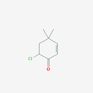 6-Chloro-4,4-dimethylcyclohex-2-en-1-one