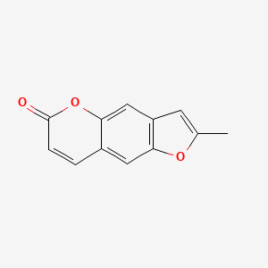 2-Methyl-6H-furo[2,3-g][1]benzopyran-6-one