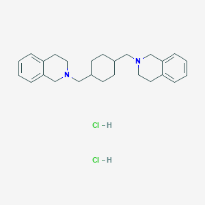 (trans)-1,4-Bis(1,2,3,4-tetrahydroisoquinolylmethyl)cyclohexane dihydrochloride