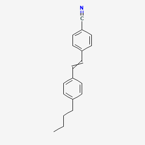 4-[2-(4-Butylphenyl)ethenyl]benzonitrile