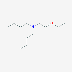 molecular formula C12H27NO B14489482 N-Butyl-N-(2-ethoxyethyl)butan-1-amine CAS No. 64080-51-9