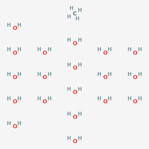 molecular formula CH42O19 B14489578 Methane;nonadecahydrate CAS No. 63234-16-2