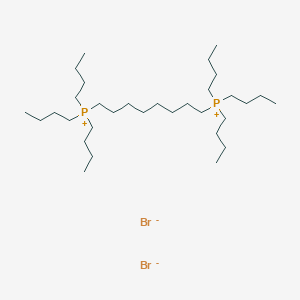molecular formula C32H70Br2P2 B144896 Octane-1,8-diylbis(tributylphosphonium) bromide CAS No. 131526-14-2