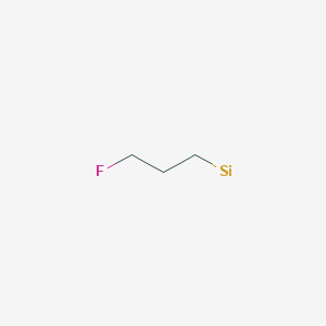 molecular formula C3H6FSi B14489638 CID 57229084 