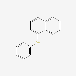 molecular formula C16H12Se B14489651 1-(Phenylselanyl)naphthalene CAS No. 65490-21-3