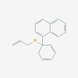 molecular formula C19H18Si B14489659 CID 71380170 CAS No. 64275-85-0