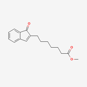 Methyl 7-(1-oxo-1H-inden-2-yl)heptanoate