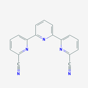 6-[6-(6-Cyanopyridin-2-YL)pyridin-2-YL]pyridine-2-carbonitrile