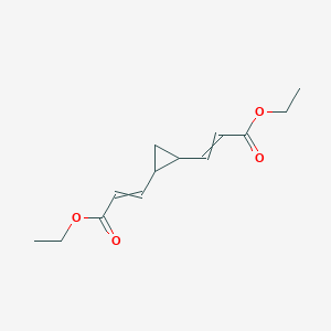 Diethyl 3,3'-(cyclopropane-1,2-diyl)di(prop-2-enoate)