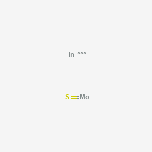 molecular formula InMoS B14489739 Indium--sulfanylidenemolybdenum (1/1) CAS No. 65107-53-1