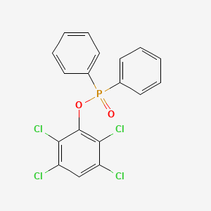 2,3,5,6-Tetrachlorophenyl diphenylphosphinate