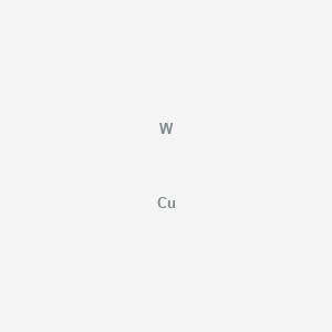 molecular formula CuW B14489803 Copper;tungsten CAS No. 64554-83-2