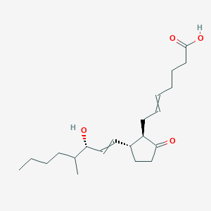 (15S)-15-Hydroxy-16-methyl-9-oxoprosta-5,13-dien-1-oic acid