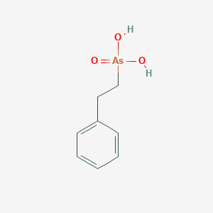 molecular formula C8H11AsO3 B14489840 Phenethylarsonic acid CAS No. 64102-49-4