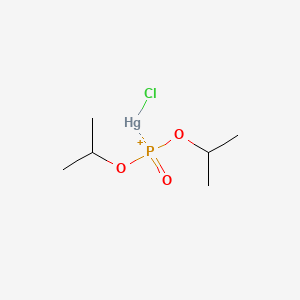 Chloromercury;oxo-di(propan-2-yloxy)phosphanium