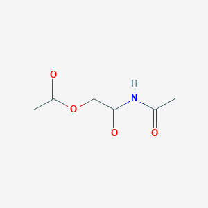 molecular formula C6H9NO4 B14489961 2-Acetamido-2-oxoethyl acetate CAS No. 64589-52-2