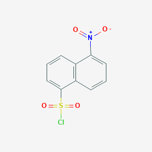 molecular formula C10H6ClNO4S B14489990 5-Nitro-naphthalene-1-sulfonyl chloride CAS No. 64451-90-7