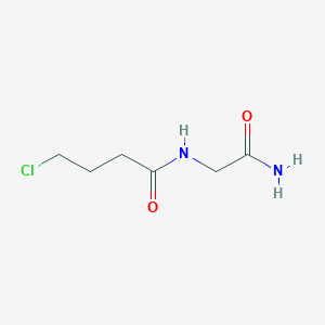 N-(2-Amino-2-oxoethyl)-4-chlorobutanamide