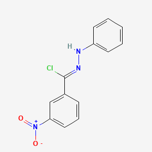 3-Nitrobenzoyl chloride phenyl hydrazone