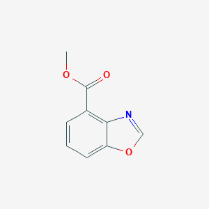 molecular formula C9H7NO3 B144901 苯并[d]恶唑-4-甲酸甲酯 CAS No. 128156-54-7