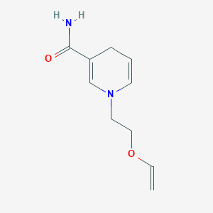 1-[2-(Ethenyloxy)ethyl]-1,4-dihydropyridine-3-carboxamide