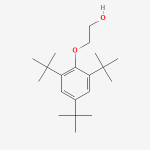 molecular formula C20H34O2 B14490307 2-(2,4,6-Tri-tert-butylphenoxy)ethan-1-ol CAS No. 64673-13-8