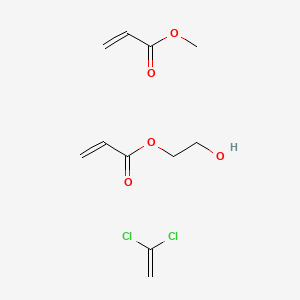 1,1-Dichloroethene;2-hydroxyethyl prop-2-enoate;methyl prop-2-enoate