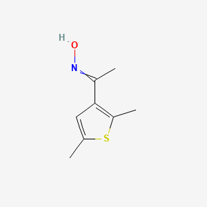 N-[1-(2,5-Dimethylthiophen-3-yl)ethylidene]hydroxylamine