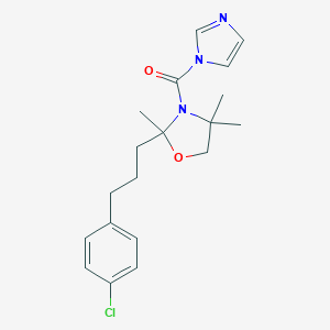 molecular formula C19H24ClN3O2 B144905 Oxpoconazole CAS No. 134074-64-9