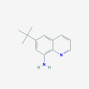 molecular formula C13H16N2 B1449077 6-Tert-butylquinolin-8-amine CAS No. 1824602-21-2