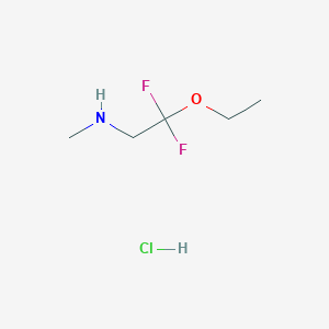 B1449084 (2-Ethoxy-2,2-difluoroethyl)(methyl)amine hydrochloride CAS No. 2097859-99-7