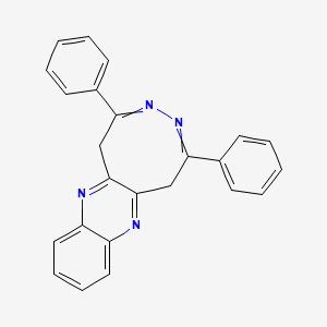 2,5-Diphenyl-1,6-dihydro[1,2]diazocino[5,6-b]quinoxaline