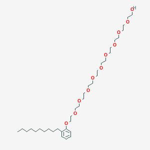 29-(2-Decylphenoxy)-3,6,9,12,15,18,21,24,27-nonaoxanonacosan-1-OL