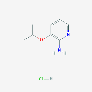 molecular formula C8H13ClN2O B1449107 3-(Propan-2-yloxy)pyridin-2-amine hydrochloride CAS No. 1797701-65-5